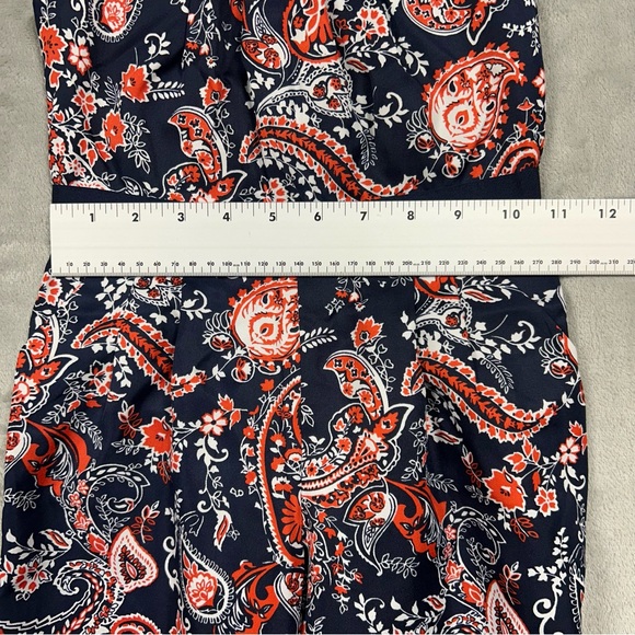 Janie and Jack Girls Floral Paisley Jumpsuit Jumper Sleeveless Sz 3 - Picture 10 of 13